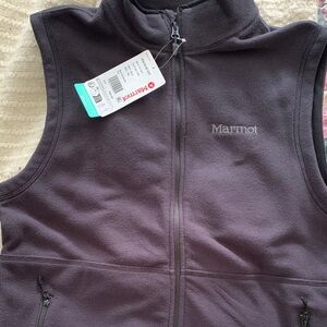 Marmot Men's Charcoal Fleece Vest